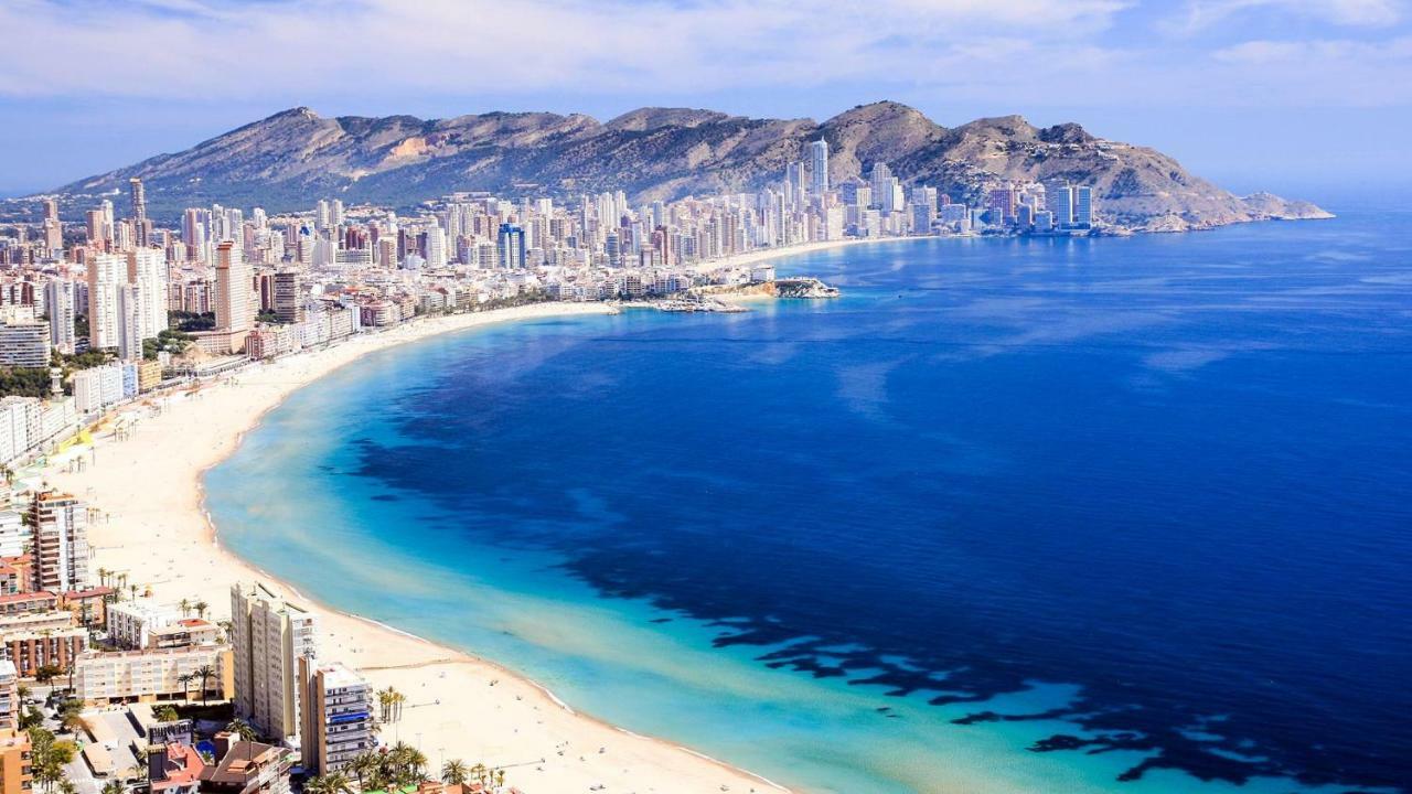 Апартаменты Skyline Floor 28 Sea Views Бенидорм Экстерьер фото